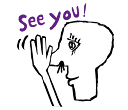 Mr. nose hair (English edition) sticker #630881