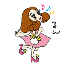 Tokyo Funky Funny Girls Collection 2014 sticker #630925