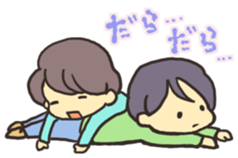 fukkun & icchi sticker #631038