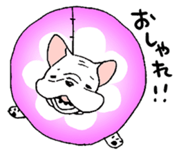 Kotarou is a french bulldog. sticker #631147