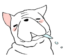 Kotarou is a french bulldog. sticker #631152