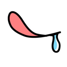 eye & mouth sticker #631270