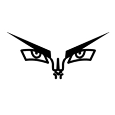 eye & mouth sticker #631277