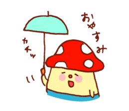 Mushroom family sticker #631512