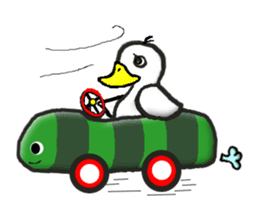 Whip of the duck sticker #631701