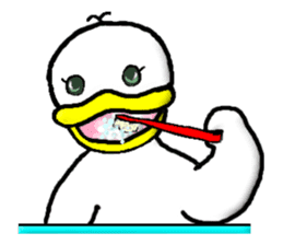 Whip of the duck sticker #631703