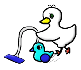 Whip of the duck sticker #631712