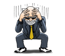 A bit bad old man Jason Smith sticker #631755