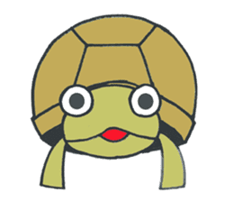 Mr.land tortoise sticker #631842