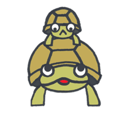 Mr.land tortoise sticker #631852