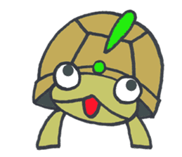 Mr.land tortoise sticker #631854