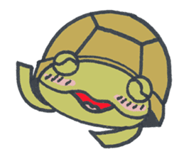 Mr.land tortoise sticker #631856