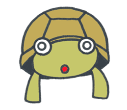 Mr.land tortoise sticker #631865