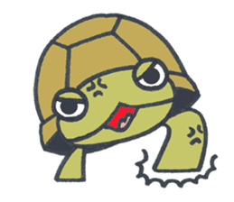 Mr.land tortoise sticker #631866