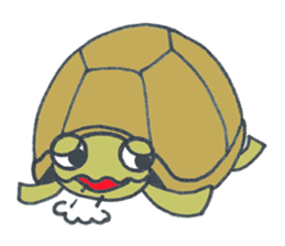 Mr.land tortoise sticker #631877