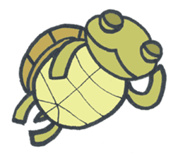 Mr.land tortoise sticker #631879