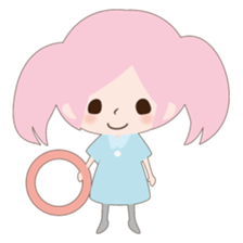 Girl's stickers sticker #631963