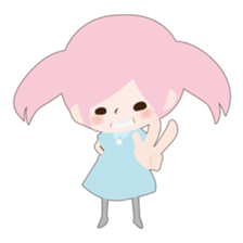Girl's stickers sticker #631972