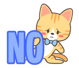 Brown tabby sticker #632166