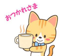 Brown tabby sticker #632167