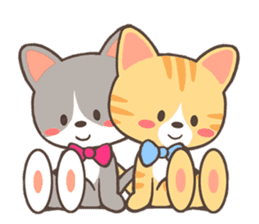 Brown tabby sticker #632189