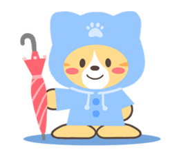 Brown tabby sticker #632190