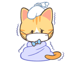 Brown tabby sticker #632198