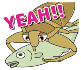 The Insect World sticker #633092