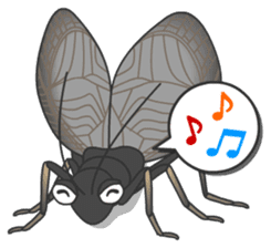 The Insect World sticker #633105