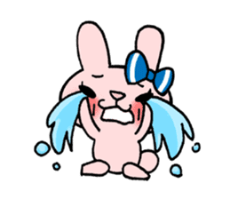 Pinky Rabbit Raby sticker #633263