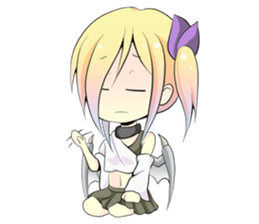 cute devil sticker sticker #633285