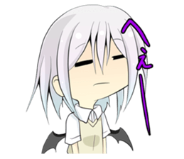 cute devil sticker sticker #633315