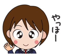 Day-to-day of School Girl sticker #633522