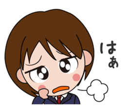 Day-to-day of School Girl sticker #633541