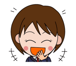Day-to-day of School Girl sticker #633548