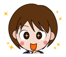 Day-to-day of School Girl sticker #633554