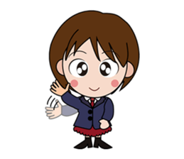 Day-to-day of School Girl sticker #633561