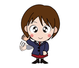 Day-to-day of School Girl sticker #633561