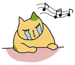 Too laid back cats sticker #633732