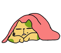 Too laid back cats sticker #633733