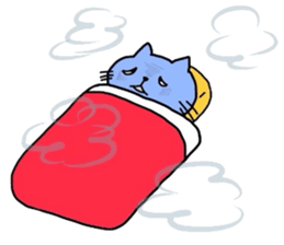 Too laid back cats sticker #633761