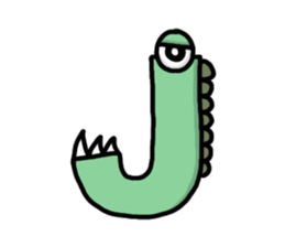 ABC MONSTERS sticker #633931