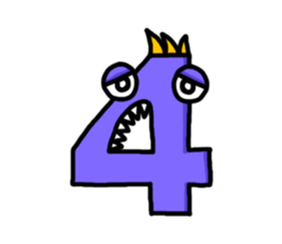 ABC MONSTERS sticker #633951