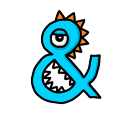 ABC MONSTERS sticker #633960