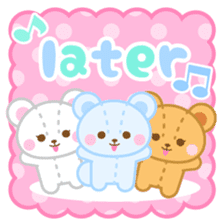 Three Bears-English- sticker #634001