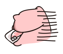 cute pig stickers "BUTAMP" sticker #634114