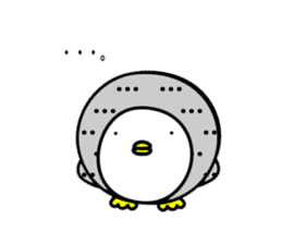 Foppish penguin sticker #634482