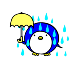 Foppish penguin sticker #634486