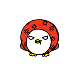 Foppish penguin sticker #634492