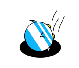 Foppish penguin sticker #634500